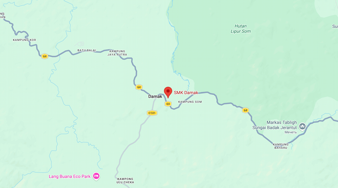 Map placeholder for Kuala Lumpur watch repair location